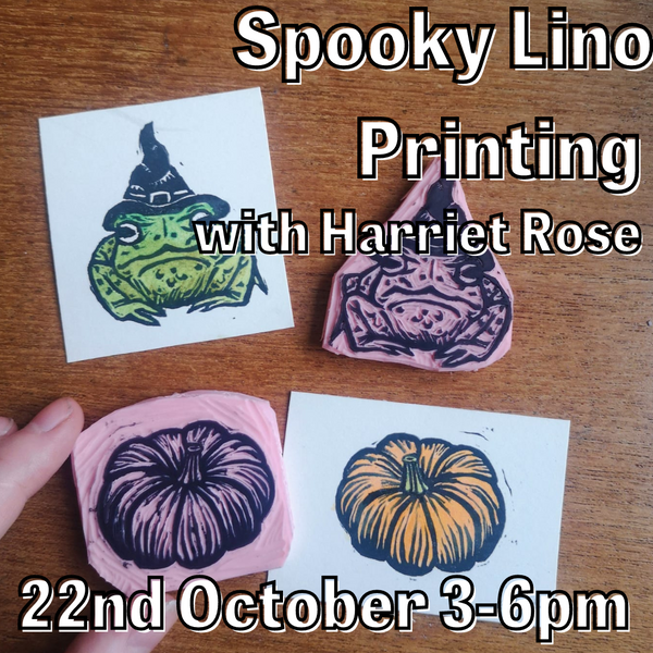 Lino Printing - Spooky Edition